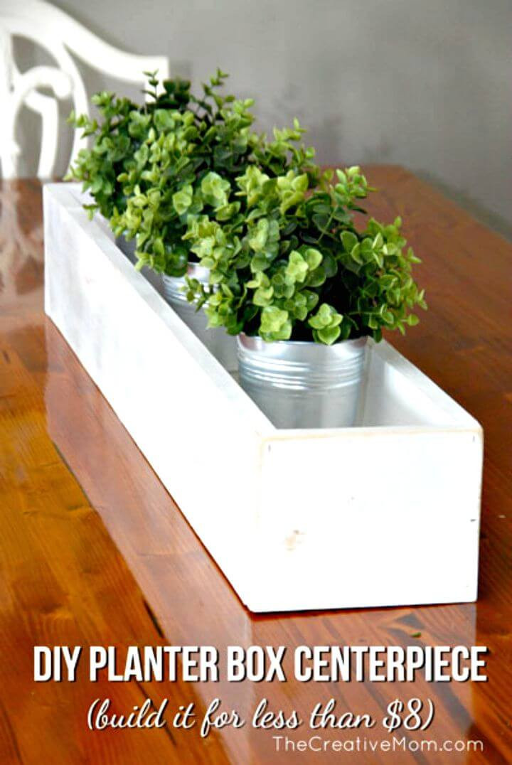 DIY Planter Box Centerpiece
 36 DIY Wooden Box Centerpiece Ideas Full Tutorials ⋆ DIY