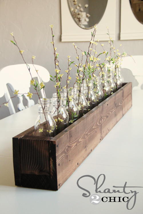 DIY Planter Box Centerpiece
 DIY Planter Box Centerpiece Shanty 2 Chic