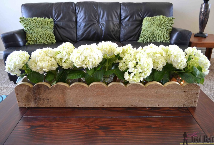 DIY Planter Box Centerpiece
 How to Build a Scalloped Planter Box Centerpiece