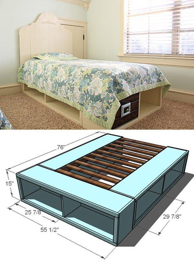 DIY Platform Bed Plans
 35 DIY Platform Beds For An Impressive Bedroom