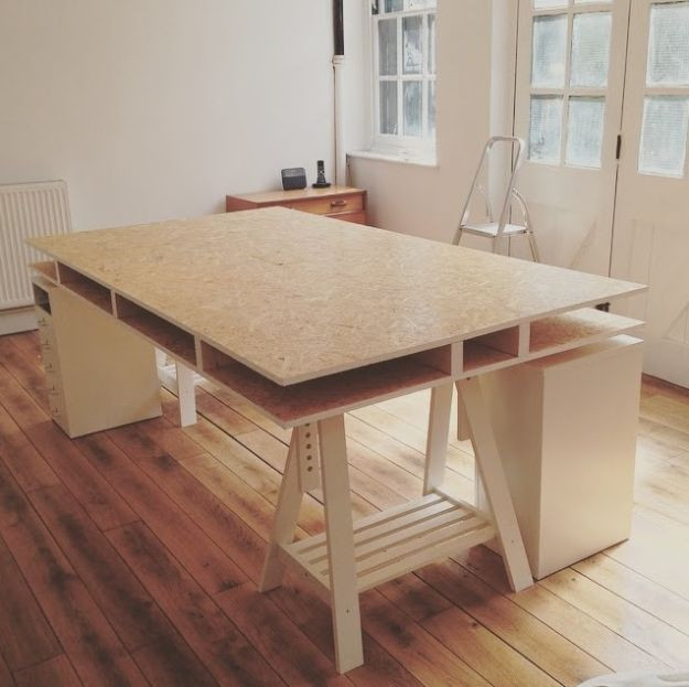 DIY Plywood Computer Desk
 15 DIY Desks That Are Perfect For Your Home fice