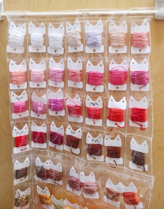 DIY Pocket Organizer
 Embroidery Thread Pocket Organizer · How To Make A Thread