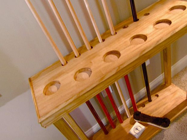 DIY Pool Cue Rack
 How to Build a Cue Rack How To DIY Network