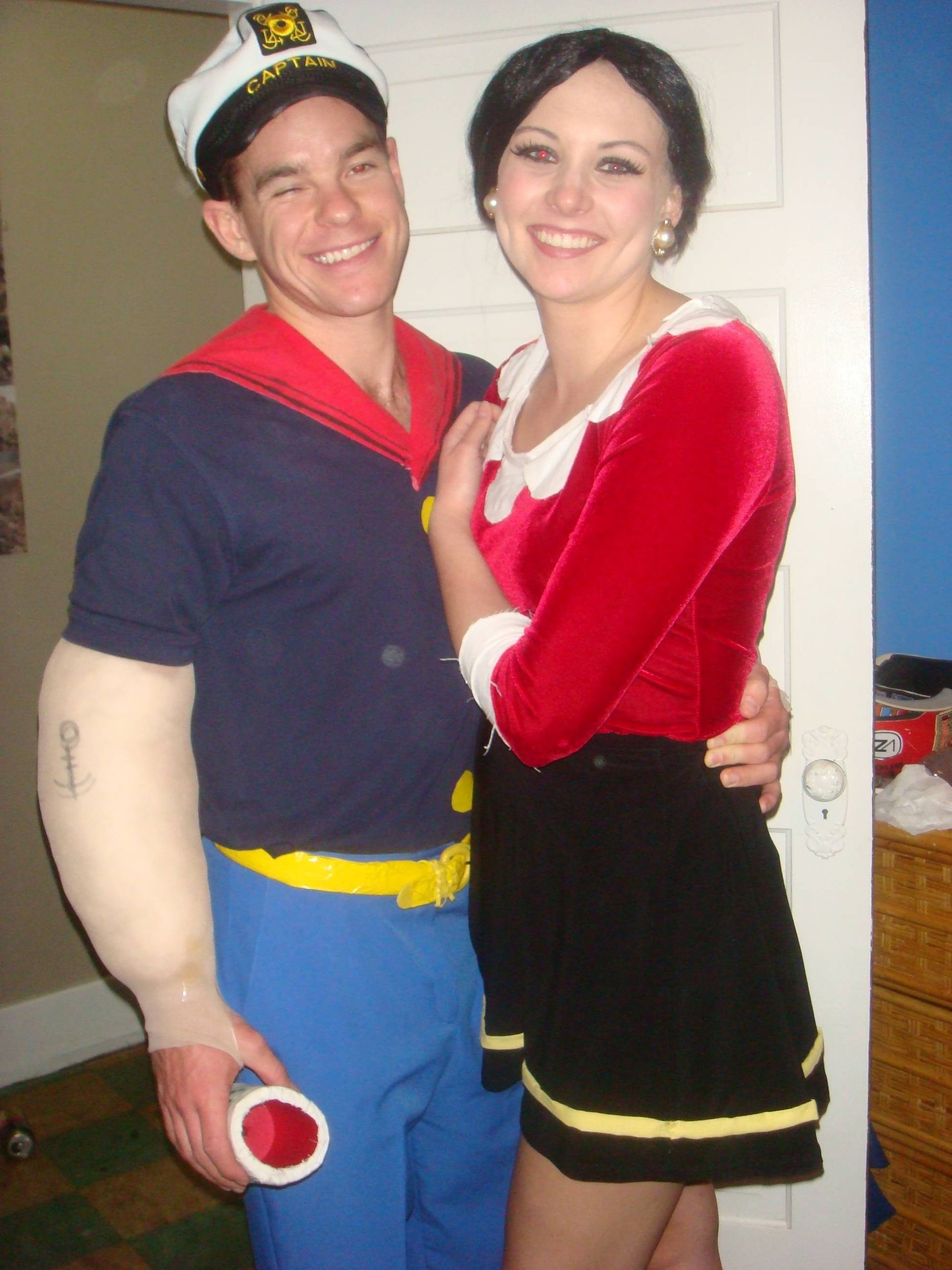 The 35 Best Ideas for Diy Popeye and Olive Oyl Costume - Home, Family ...