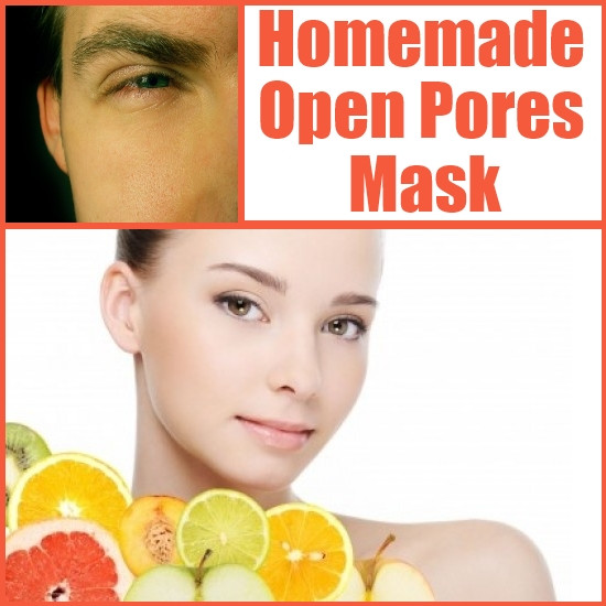 DIY Pore Mask
 Homemade Open Pore Mask