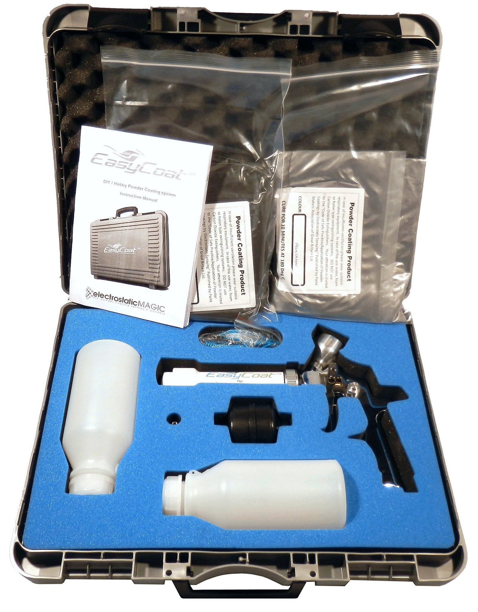 DIY Powder Coating Kits
 EasyCoat ElectroStaticMAGIC DIY Hobby Plastic Powder