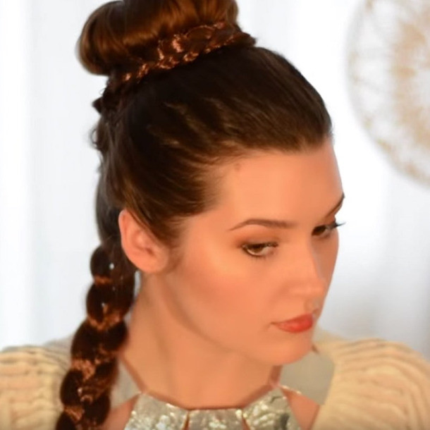 DIY Princess Leia Hair
 DIY tips Five iconic hairstyles from Star Wars