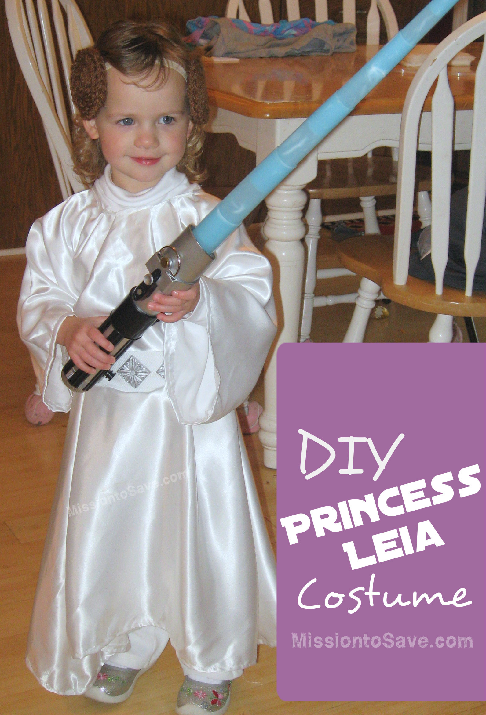 DIY Princess Leia Hair
 DIY Star Wars Costumes Jedi and Princess Leia Mission