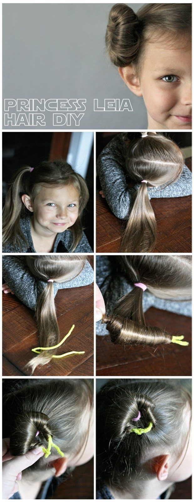 DIY Princess Leia Hair
 Princess Leia Hair Tutorial