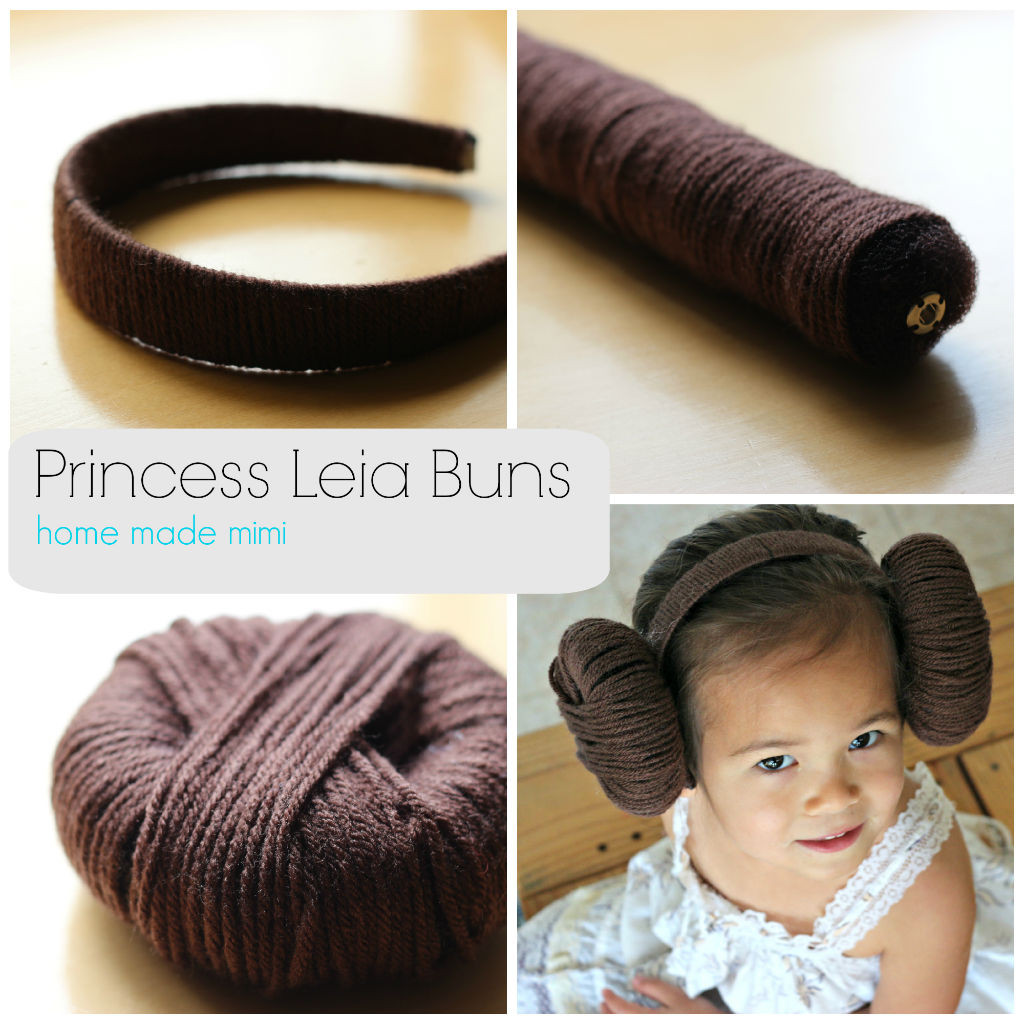 DIY Princess Leia Hair
 Princess Leia Buns Home Made MimiHome Made Mimi