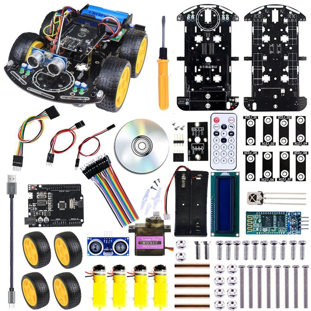 DIY Project Kit
 Arduino Smart Robot Car DIY Project Kit with UNO R3