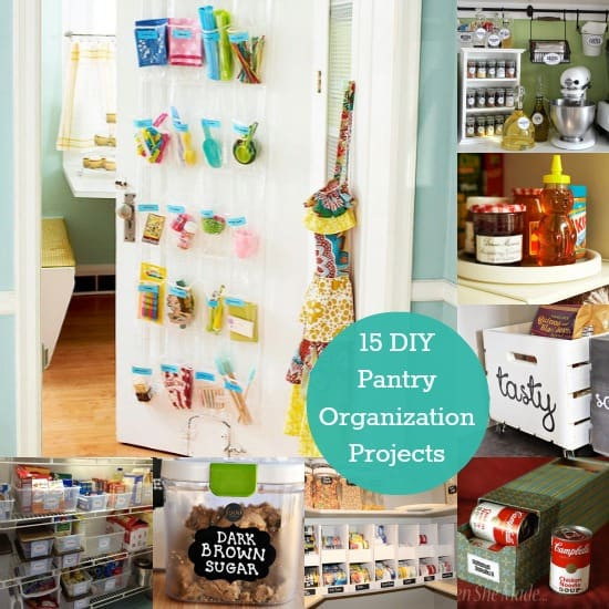 DIY Projects For Organization
 15 DIY Pantry Organization Projects to Start Today