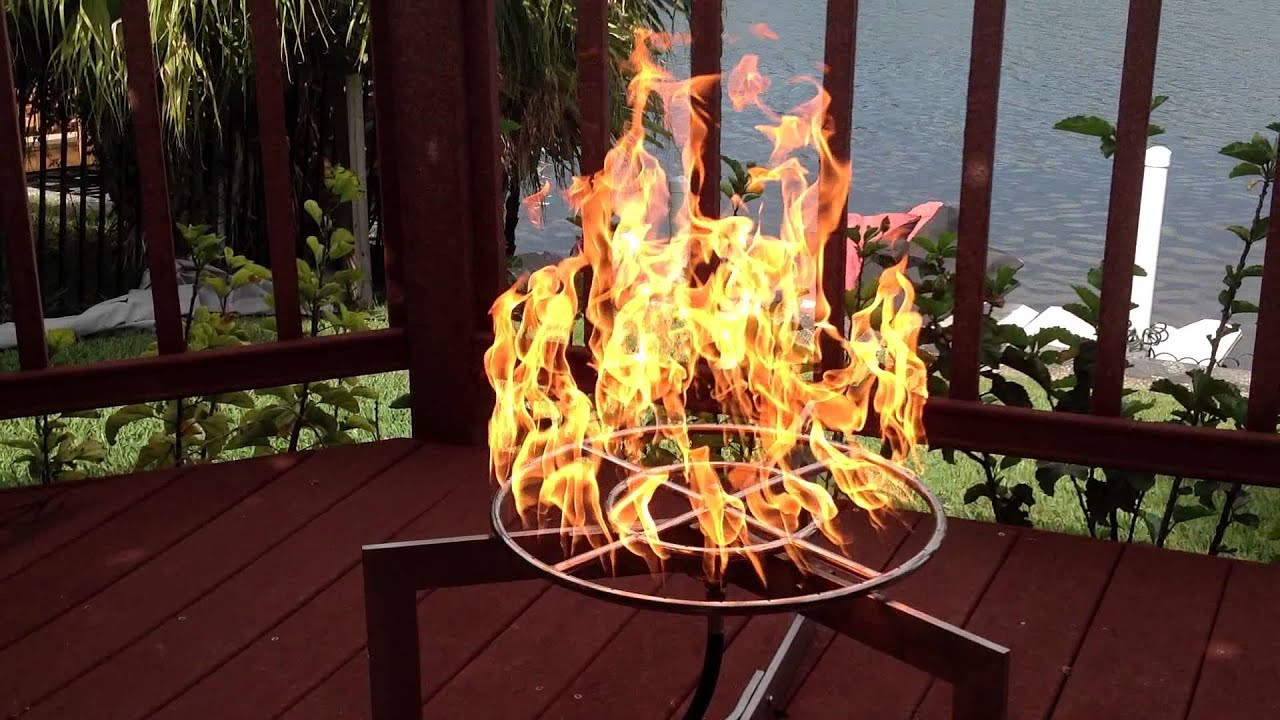 DIY Propane Fire Pit Kits
 Easy Do It Yourself Propane 18" Double Ring Fire Pit Kit