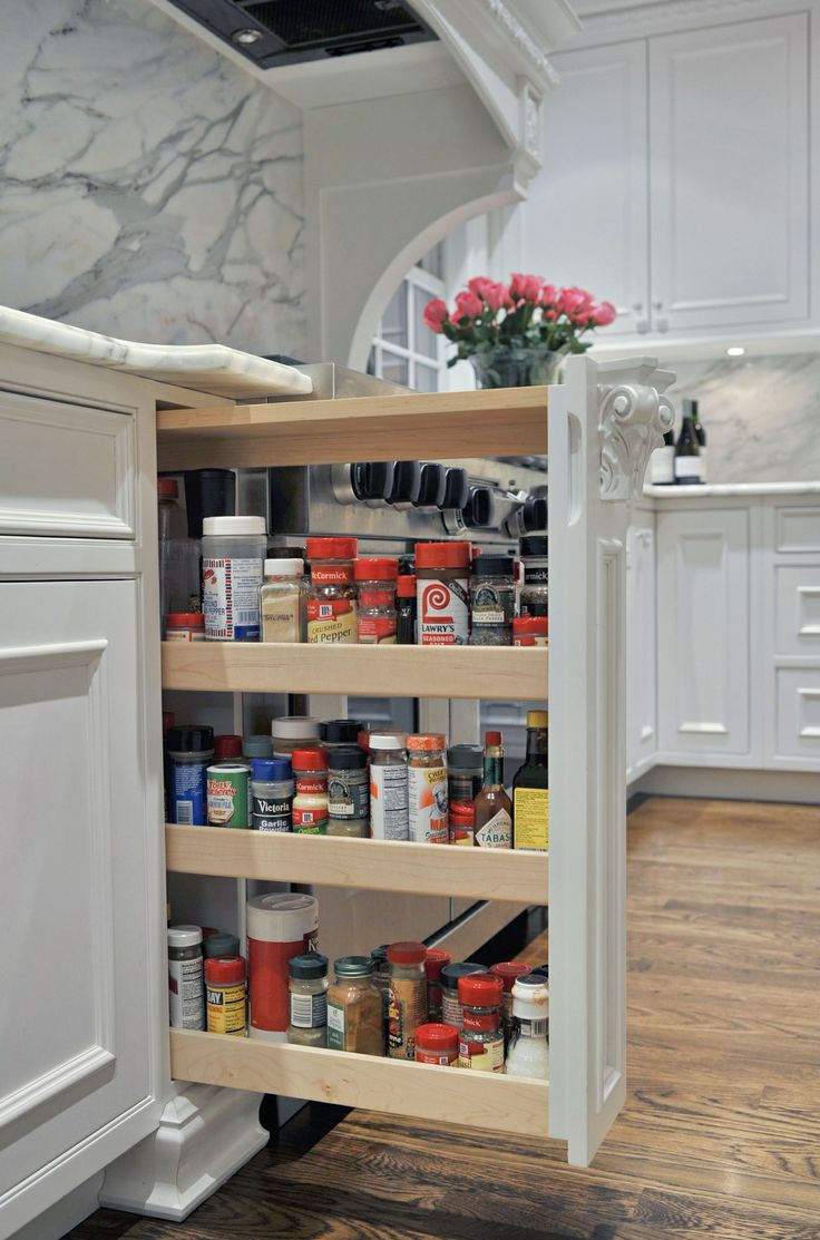 DIY Pull Out Spice Rack
 1000 images about pull out spice racks on Pinterest