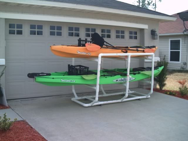 DIY Pvc Kayak Rack
 Guide to Get Plans for wood kayak rack Fibre boat