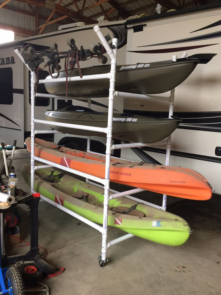DIY Pvc Kayak Rack
 17 Best images about What to make with PVC on Pinterest