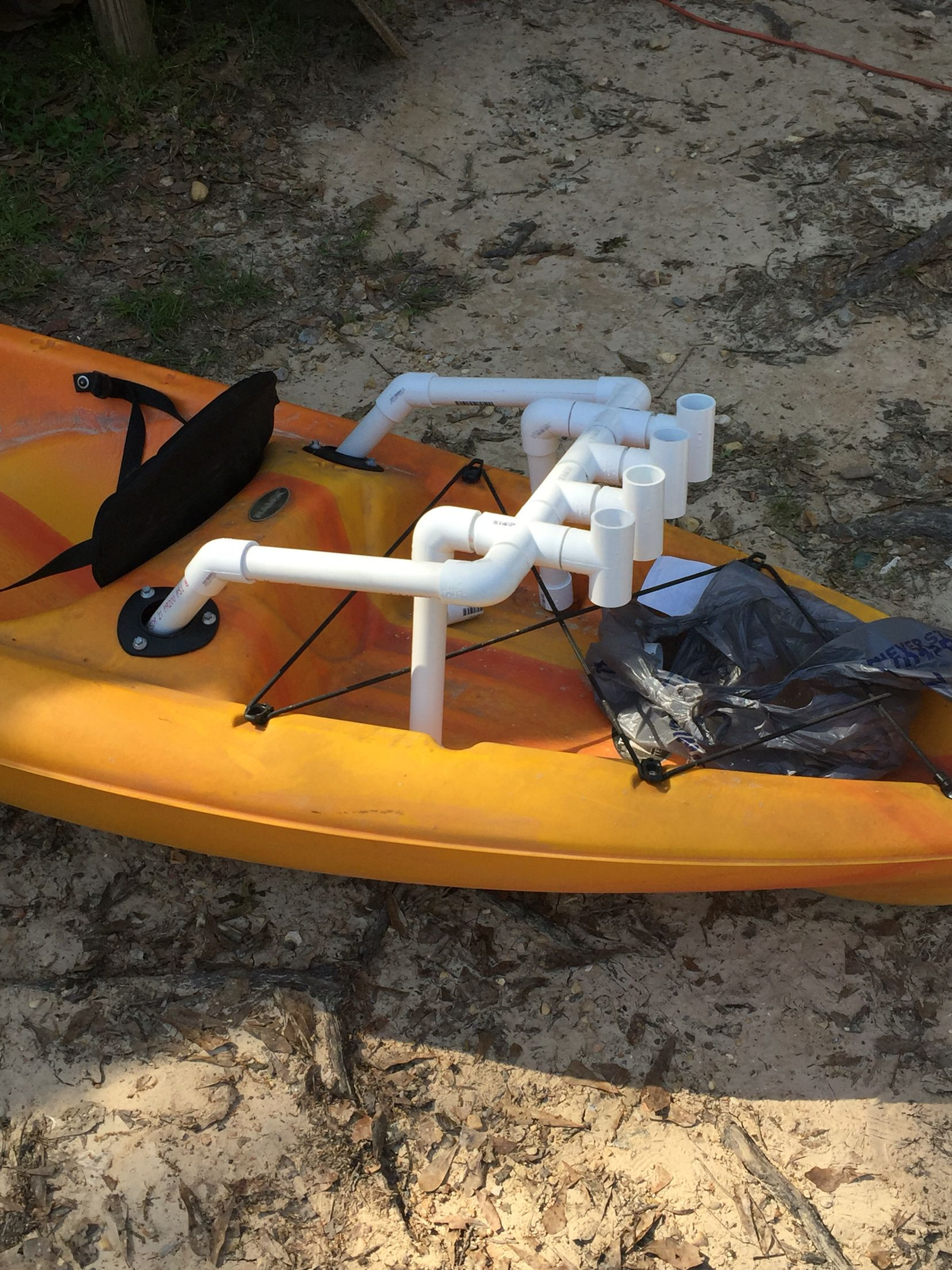 DIY Pvc Kayak Rack
 Pin on Fishing Rods