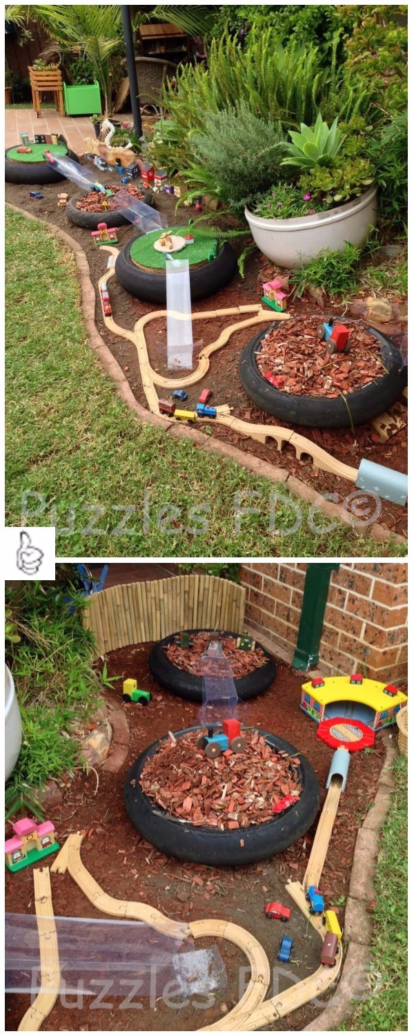 DIY Race Track
 DIY Kids Race Car Track Ideas & Tutorials Indoor Outdoor