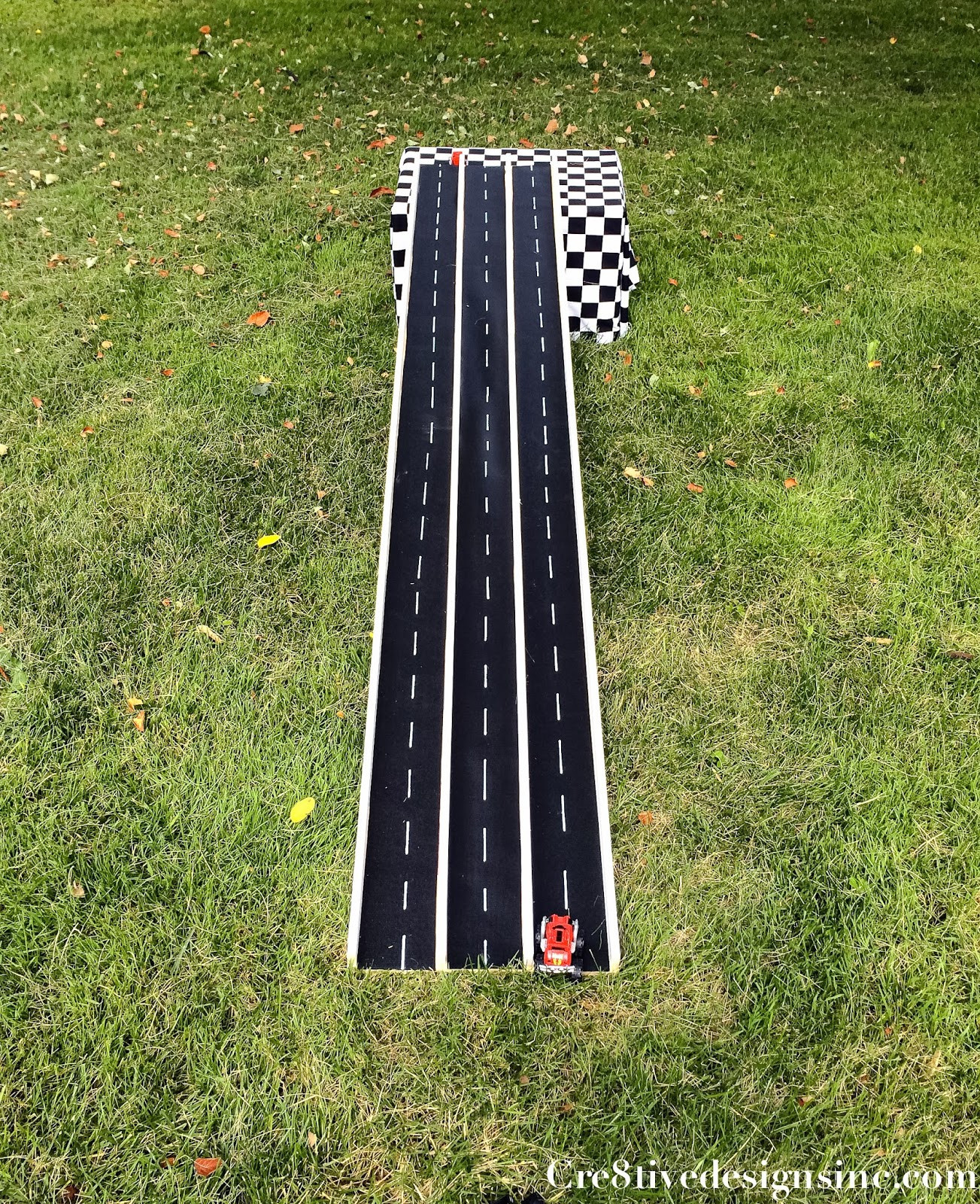 DIY Race Track
 Backyard Projects for Kids DIY Race Car Track DO IT