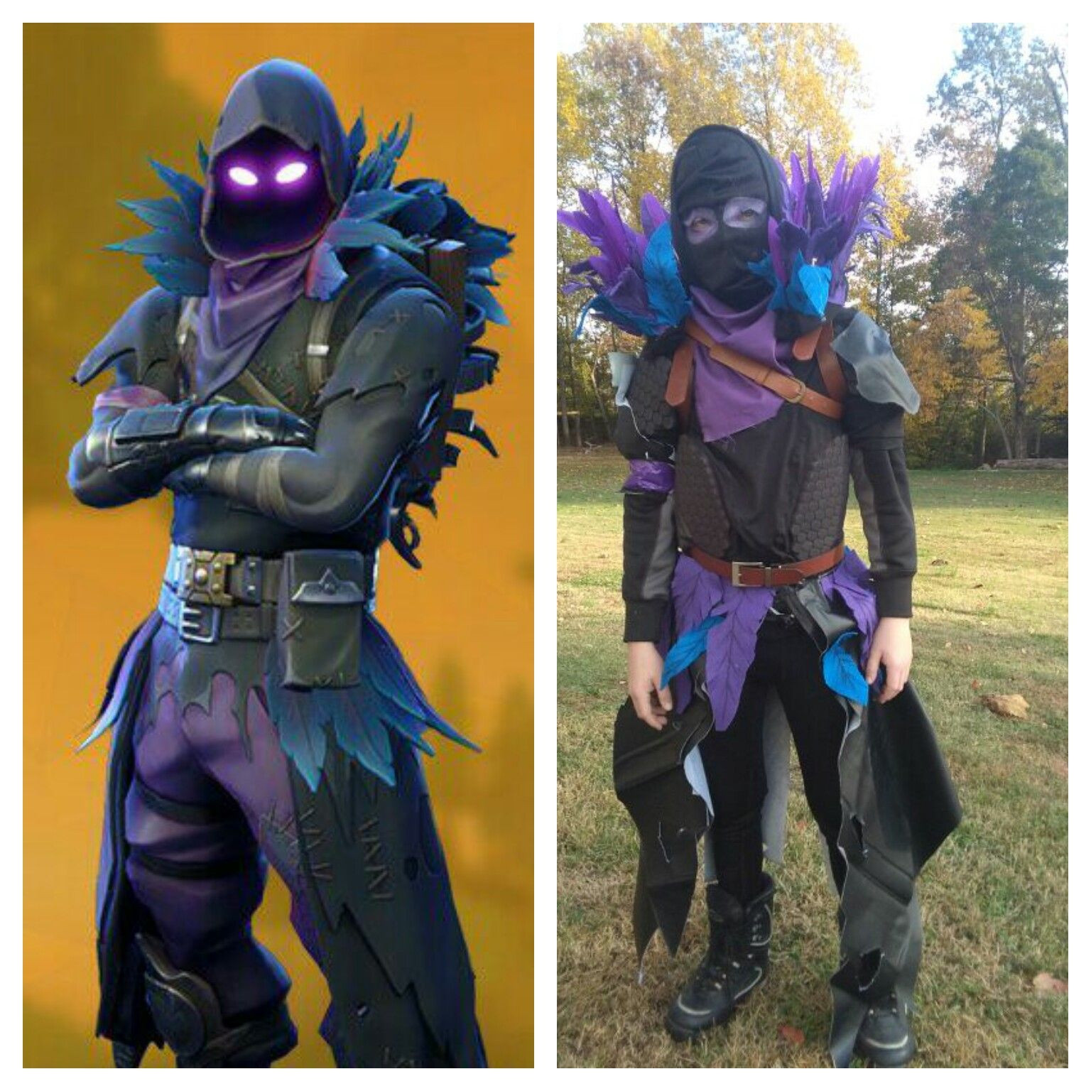DIY Raven Costume
 DIY Raven Fortnite costume