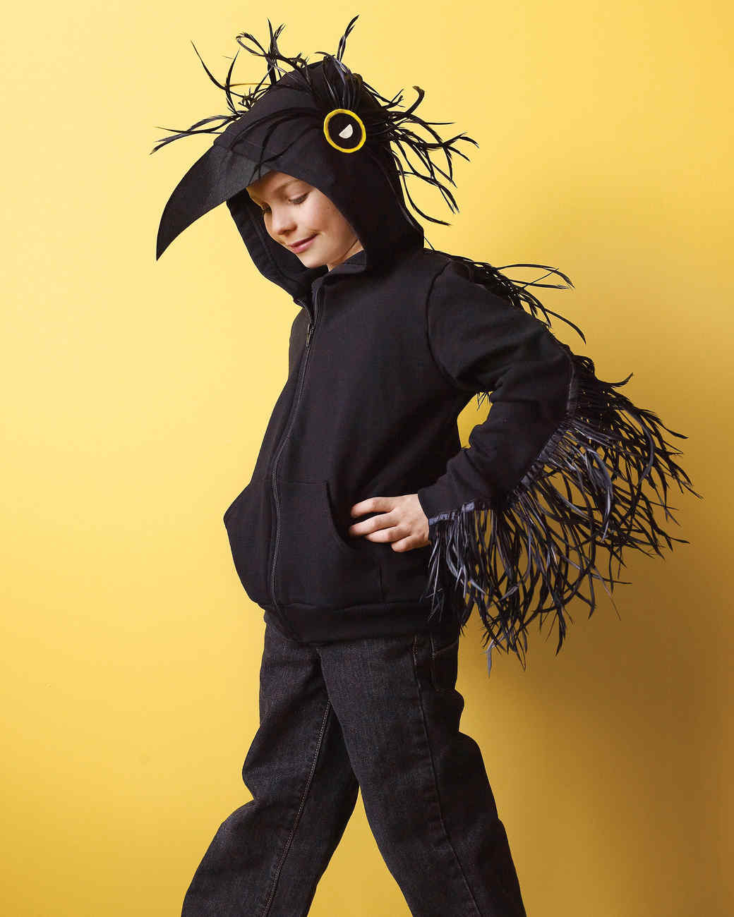 DIY Raven Costume
 Easy Halloween Costume Ideas for Adults and Kids Modernize