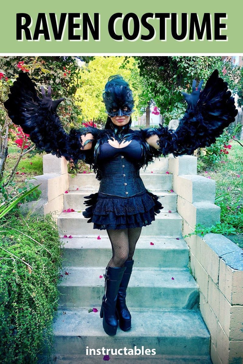 DIY Raven Costume
 DIY Raven Costume Halloween Costumes