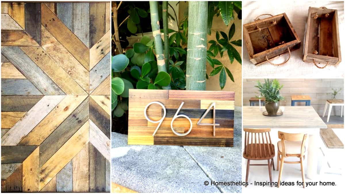 DIY Reclaimed Wood Projects
 19 Smart and Beautiful DIY Reclaimed Wood Projects To Feed