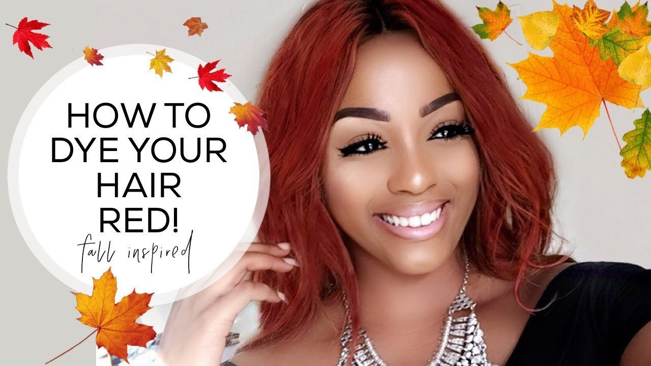 DIY Red Hair
 HOW TO DYE YOUR HAIR BRIGHT RED