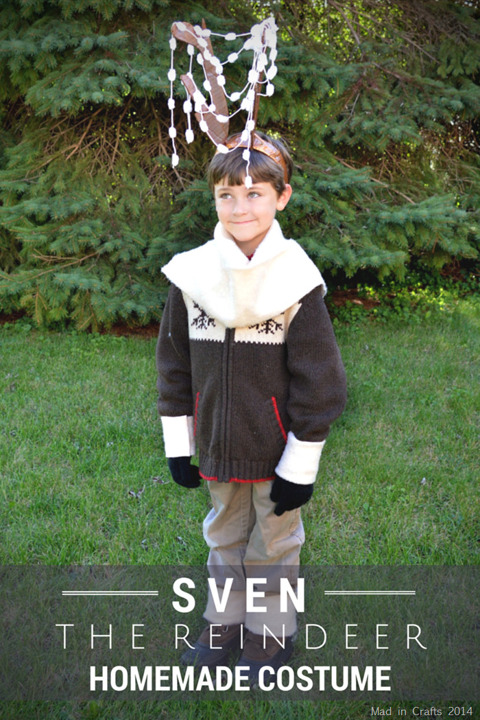 DIY Reindeer Costumes
 Homemade Sven the Reindeer Costume