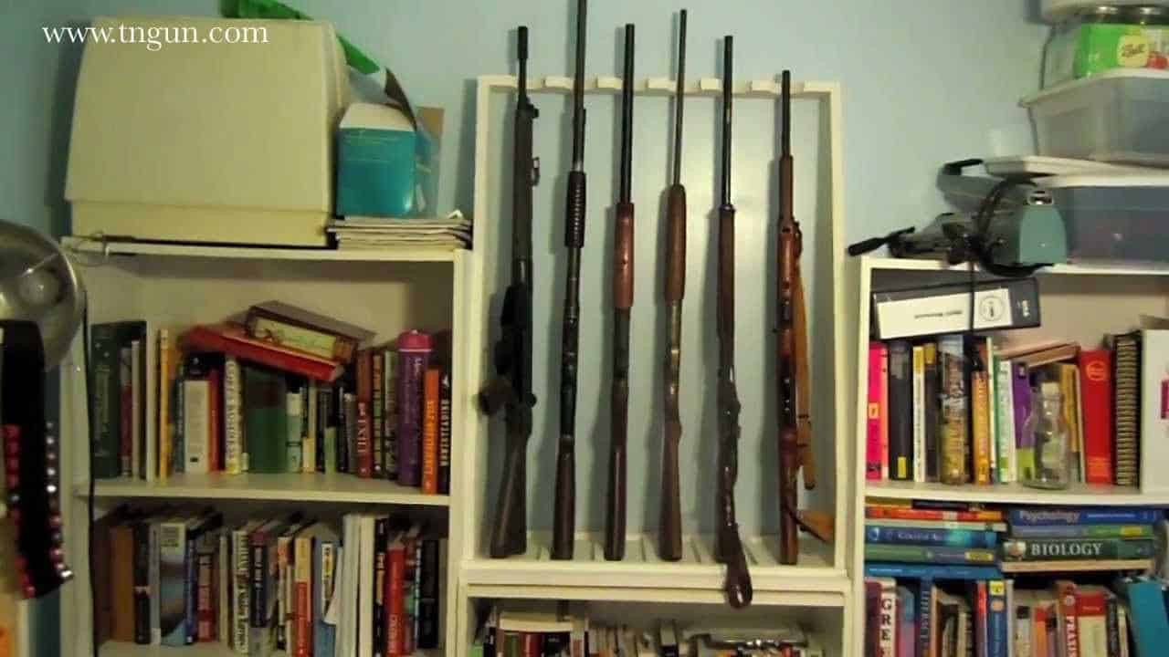 DIY Rifle Rack
 DIY $20 Rifle Rack Dave s Homestead