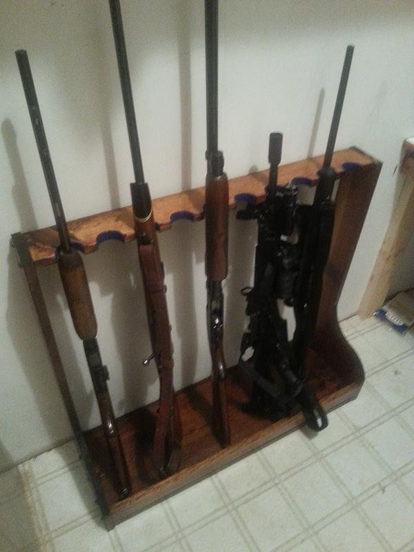DIY Rifle Rack
 DIY Gun Rack