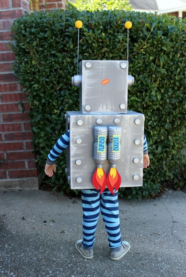 DIY Robot Costume Toddler
 Image result for robot costume diy
