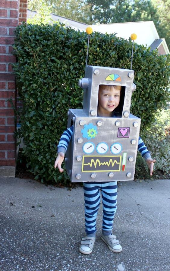 DIY Robot Costume Toddler
 Cute Toddler Costumes That You Can Make Yourself Tulamama
