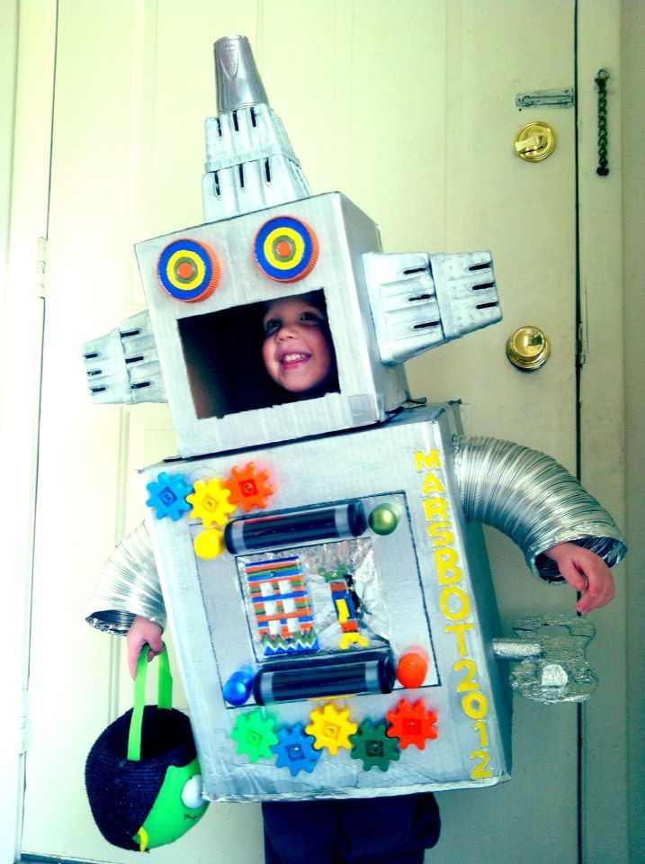 DIY Robot Costume Toddler
 Homemade Robot Costume & sweet whimsy designs GIVEAWAY