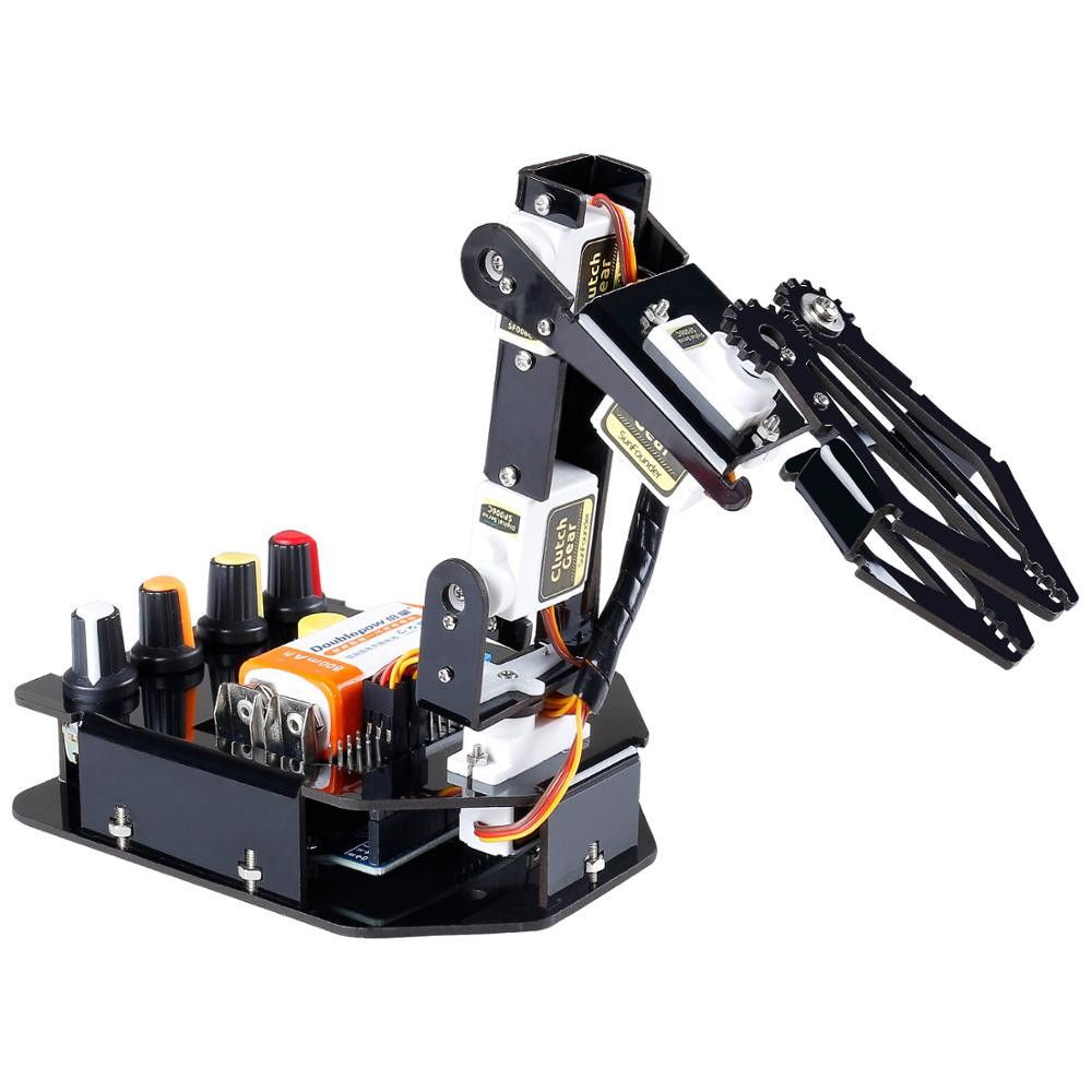 DIY Robot Kits
 SunFounder Electronic Diy Robotic Arm kit 4 Axis Servo