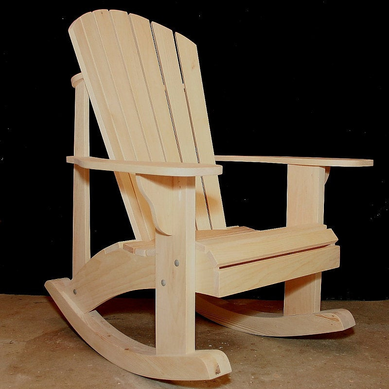 DIY Rocking Chair Plans
 Adirondack Rocking Chair Plans DWG files for CNC machines
