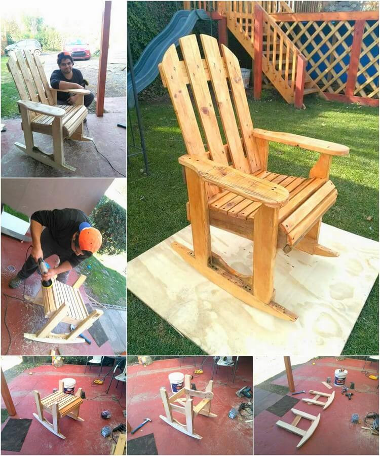 DIY Rocking Chair Plans
 DIY Wood Pallet Rocking Chair Plan