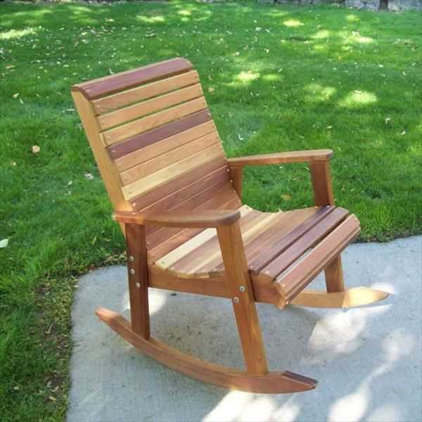DIY Rocking Chair Plans
 outdoor wooden rocking chair plans 2