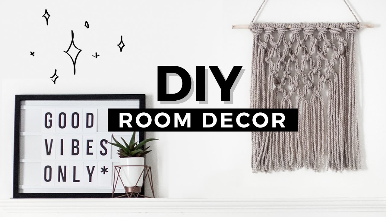 DIY Room Decor Tumblr
 DIY Room Decor Tumblr Inspired Affordable & Minimal