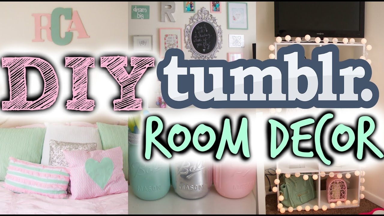 DIY Room Decor Tumblr
 DIY Tumblr Inspired Room Decor Cute Cheap
