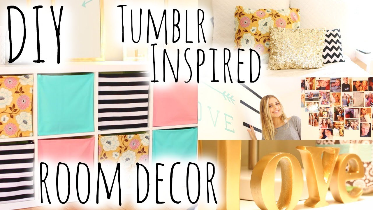 DIY Room Decor Tumblr
 DIY Room Decor & Organization Inspired by Tumblr