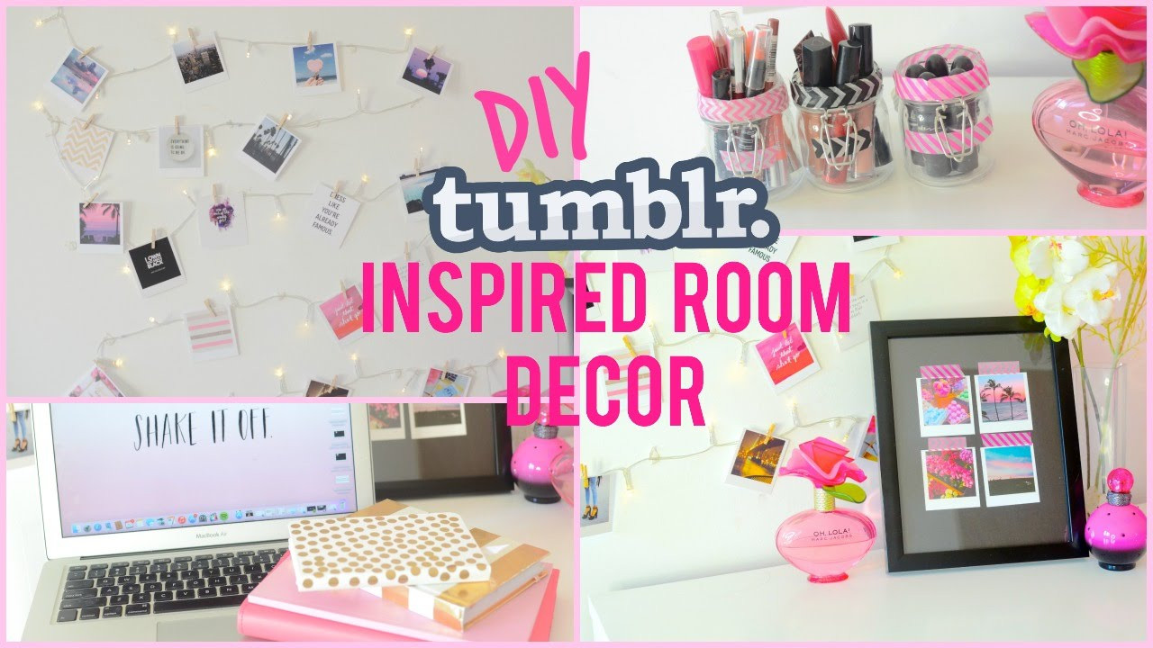 DIY Room Decor Tumblr
 DIY ROOM DECOR TUMBLR INSPIRED I Dizzybrunette3