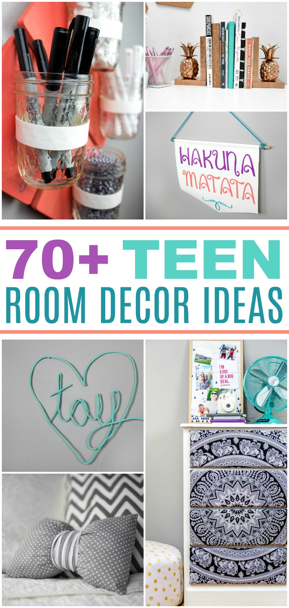 DIY Room Decorating Ideas For Teenagers
 70 DIY Room Decor Ideas For Teens