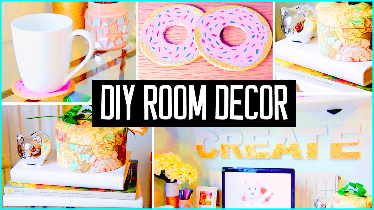 DIY Room Decorating Projects
 DIY ROOM DECOR Desk decorations Cheap & cute projects