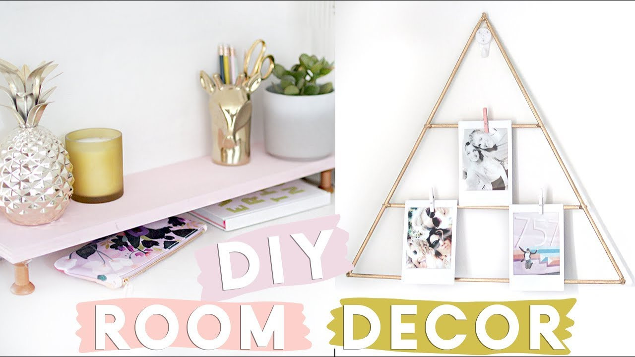 DIY Room Decorating Projects
 DIY Organisational Room Decor Projects for your Desk