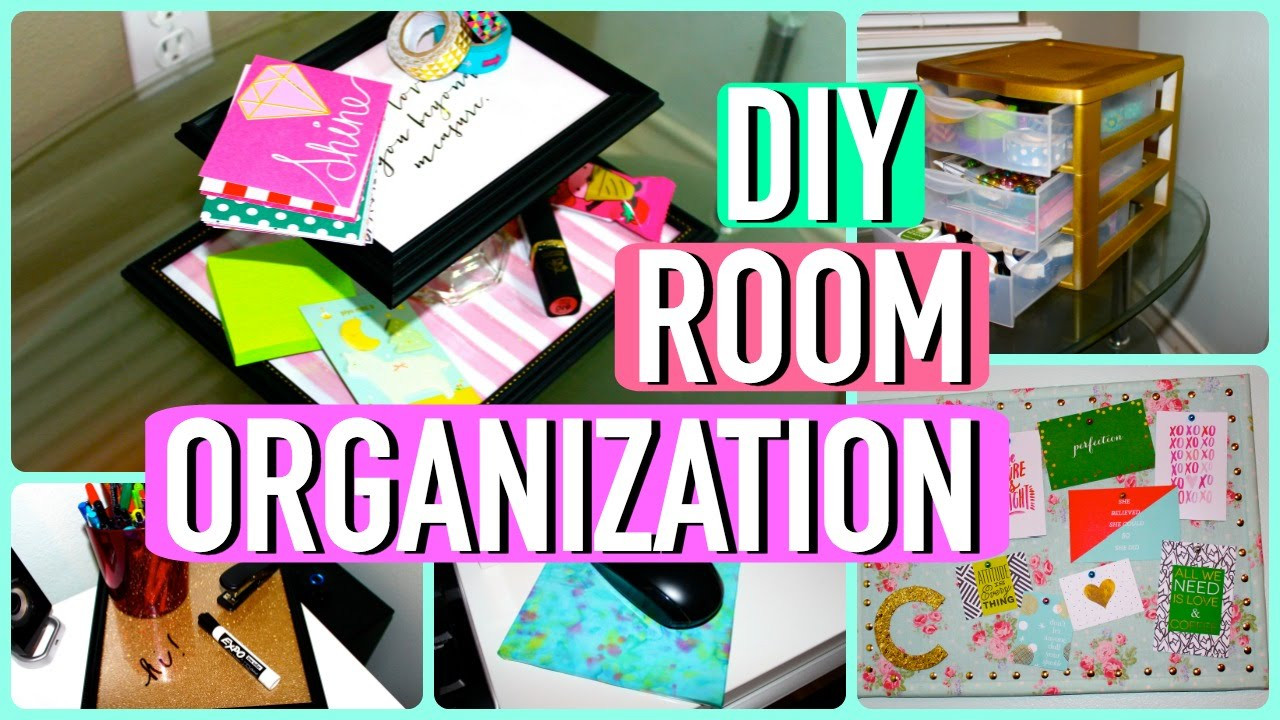 DIY Room Organizing Ideas
 DIY ROOM ORGANIZATION AND STORAGE IDEAS