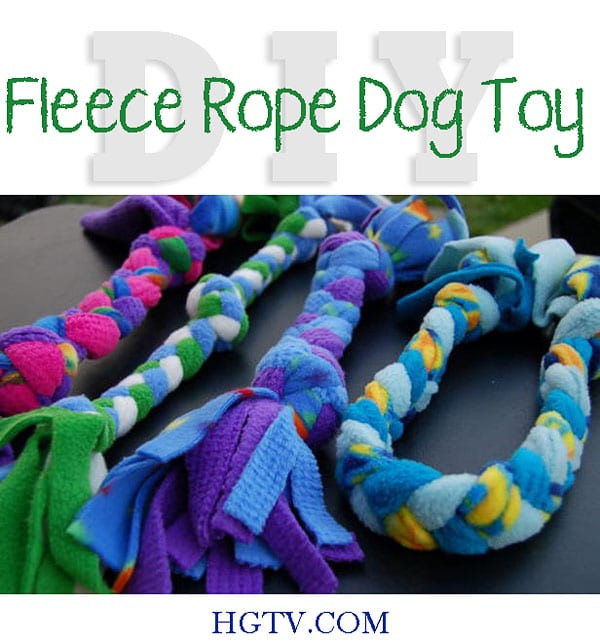 DIY Rope Dog Toy
 12 Easy DIY Pet Essentials
