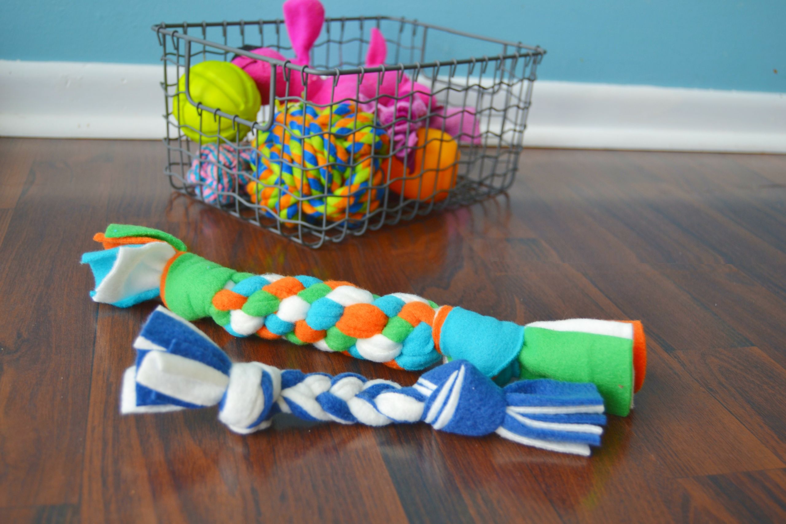 DIY Rope Dog Toy
 DIY Fleece Dog Toy Tutorial – Mary Martha Mama