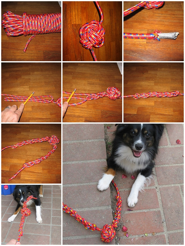 DIY Rope Dog Toy
 how to make Rope Dog toy step by step DIY tutorial