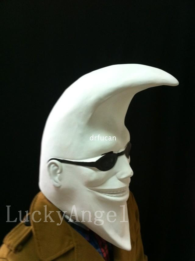 DIY Rubber Mask
 Banana Moon People Man Rubber Latex Mask For Halloween